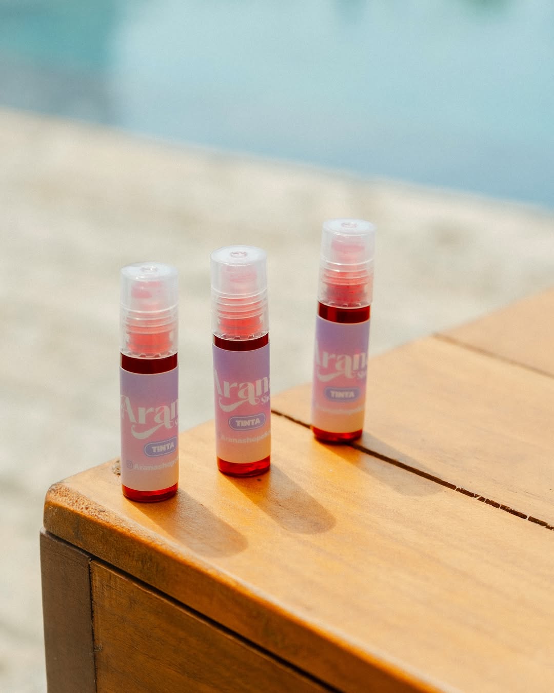 Tinta Labial Arana – Color Rojo Fresa – Uso Labial y Rubor – Importada desde Colombia