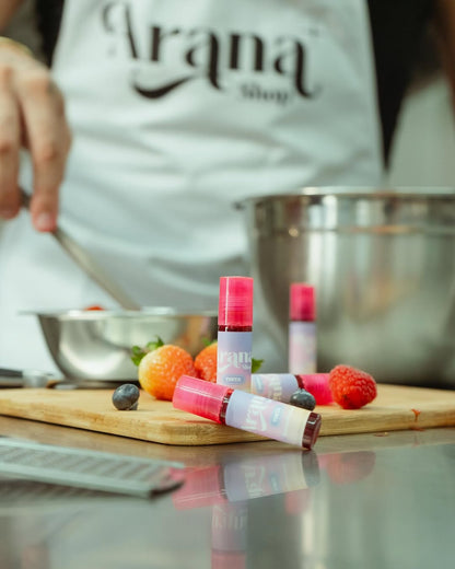 Tinta Labial Arana – Color Rojo Fresa – Uso Labial y Rubor – Importada desde Colombia