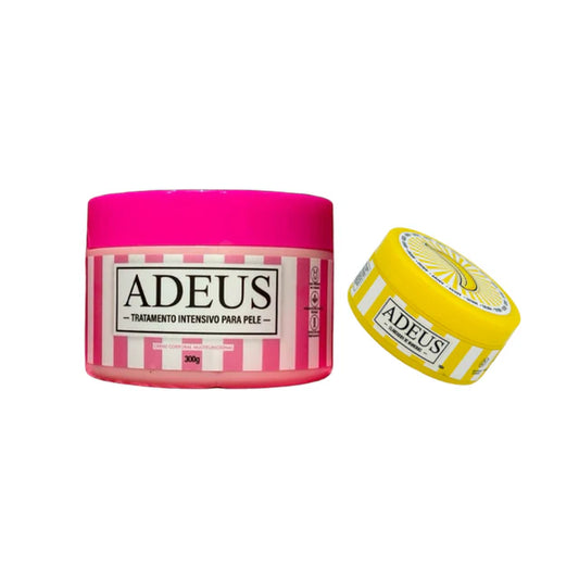 Kit ADEUS – Crema Corporal reafirmante 300g Original + Crema Correctora de Manchas Oscuras 100g Original