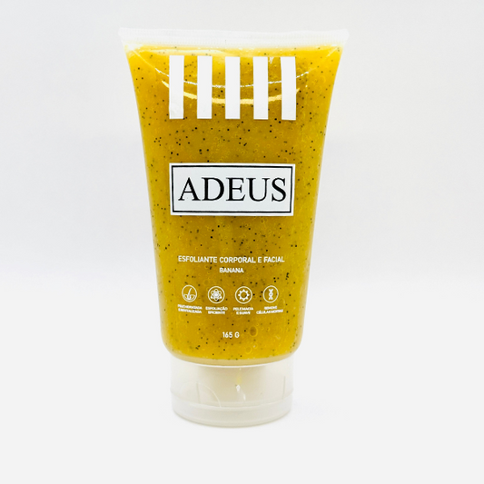 Exfoliante Iluminador Corporal y Facial Adeus Banana Skin 165g - Original